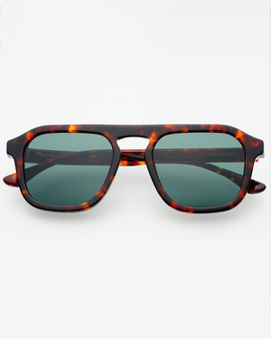 Addison Aviator Sunglasses - Tortoise