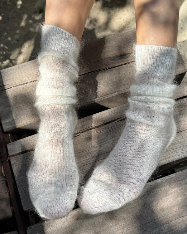 Mohair Veil Socks