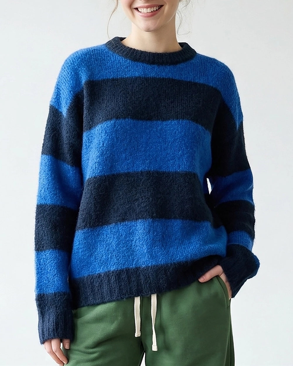 Oversized Stripe Sweater
