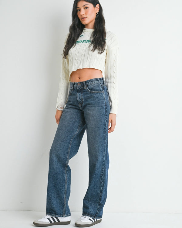 The Relaxed Straight Leg Jean