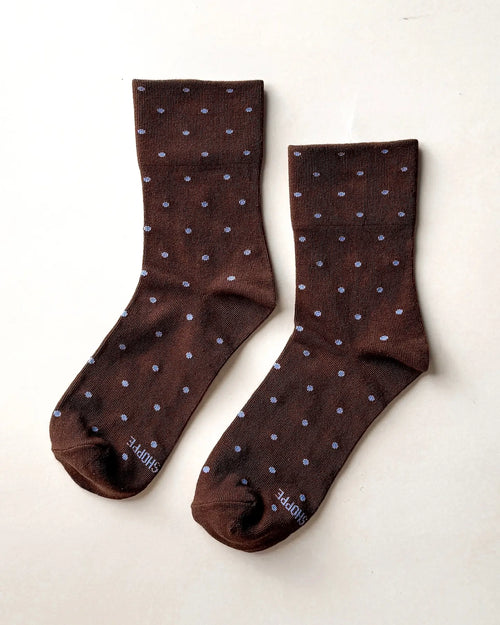 Polka Dot Sneaker Socks