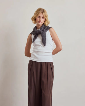 Alpaca Triangle Scarf