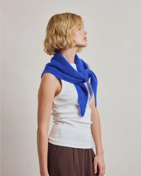 Alpaca Triangle Scarf