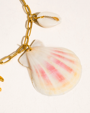 Seashell Charm Necklace