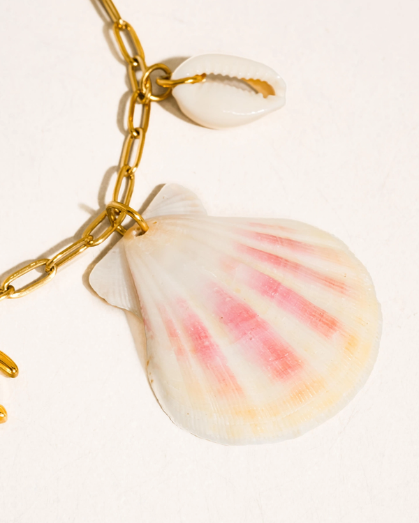 Seashell Charm Necklace