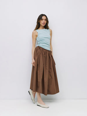 The Jordyn Top - Sky Blue