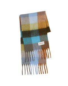 The Reykjavik Scarf - Blue/Orange