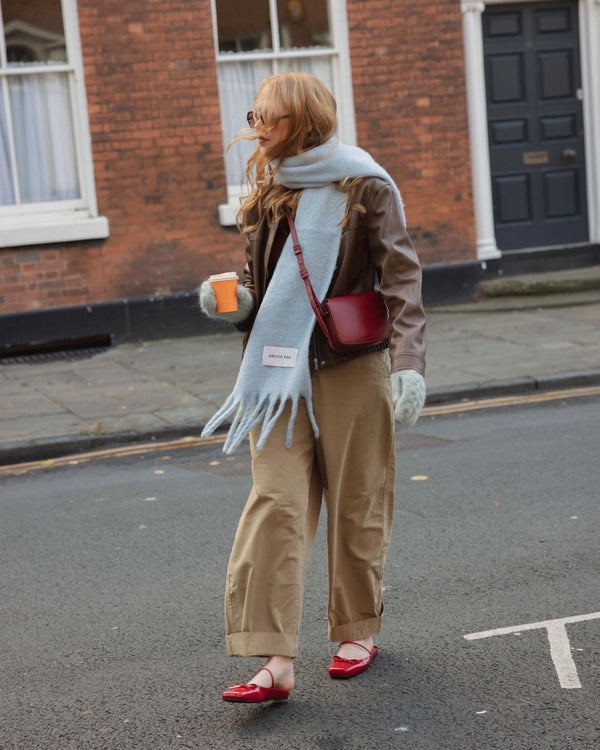 The Stockholm Scarf - Glacier Blue