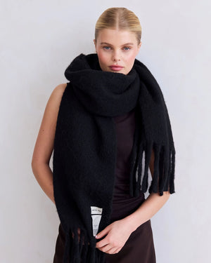 The Reykjavik Scarf - Rws Wool - Black