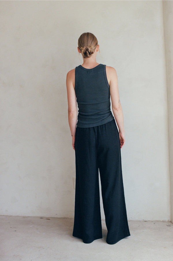 Linen Wide Leg Pants