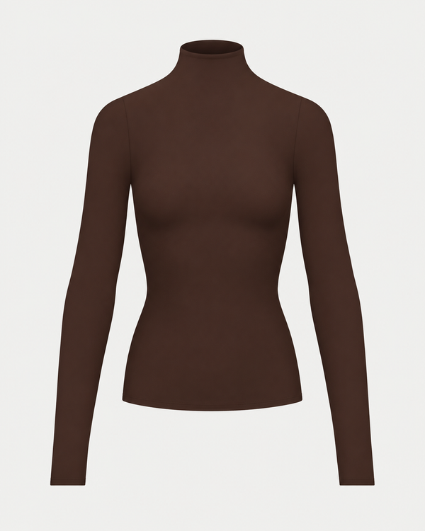 Naked Wardrobe Mock Neck Top