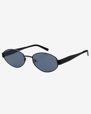 Soho Oval Sunglasses - Black