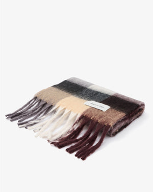 The Reykjavik Scarf - Purple/Brown