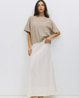 The Relaxed Stripe Tee