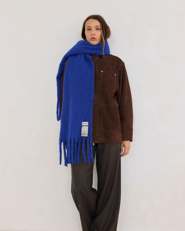 The Reykjavik Scarf - Rws Wool - Electric Blue