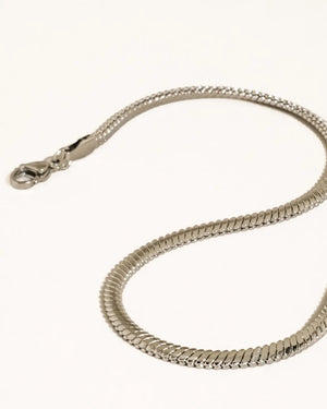 Silver Snake Chain Necklace