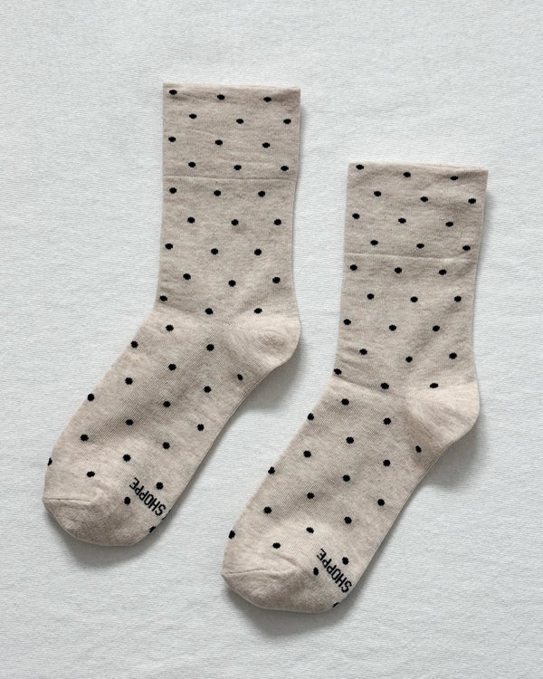 Polka Dot Sneaker Socks