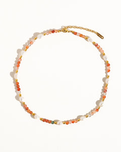 Pink Beaded Necklace