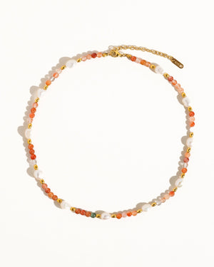 Pink Beaded Necklace