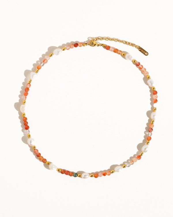 Pink Beaded Necklace