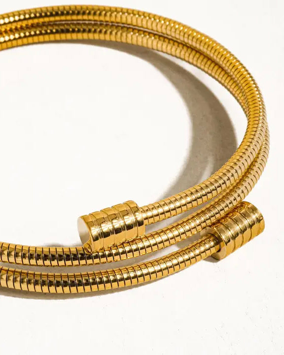 Snake Chain Gold Bracelet