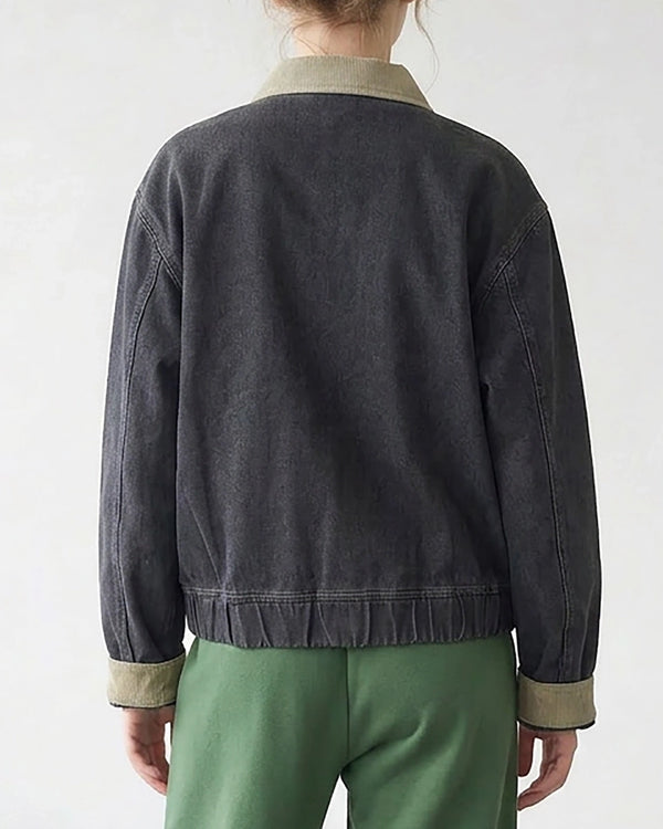 Raw Denim Workwear Jacket