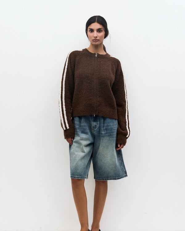 The Reba Sweater - Brown