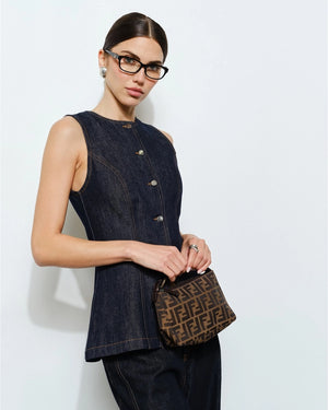 Scarlett Tailored Denim Vest