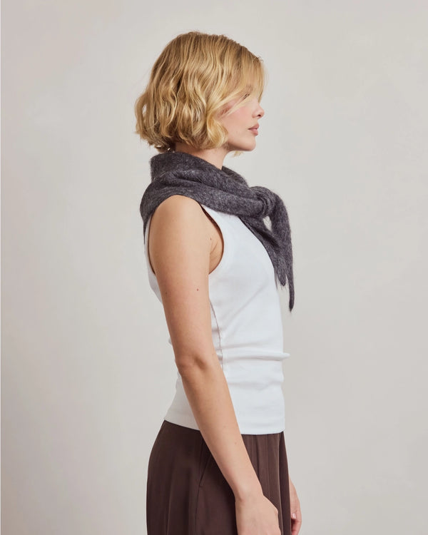 Alpaca Triangle Scarf