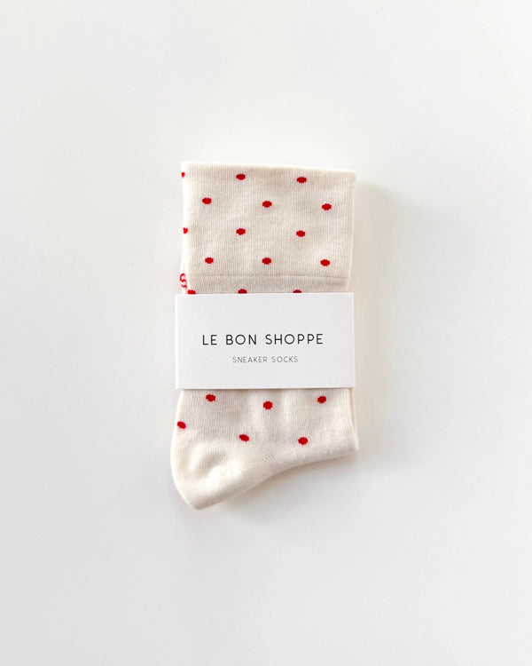 Polka Dot Sneaker Socks