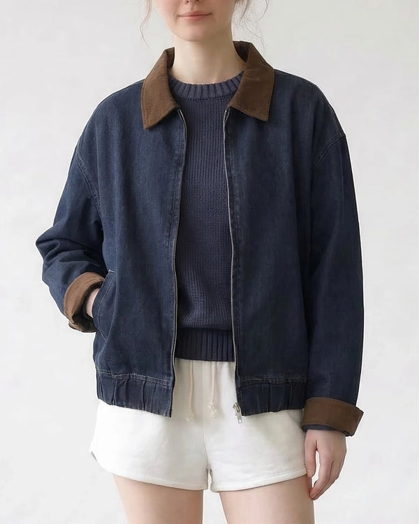 Raw Denim Workwear Jacket