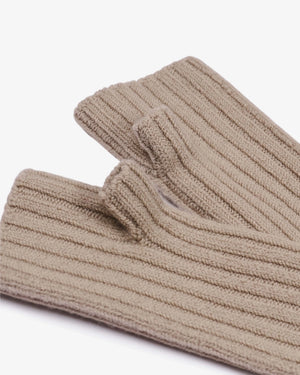 Merino Wool Fingerless Gloves