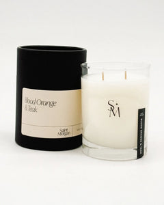 Blood Orange & Teak Candle