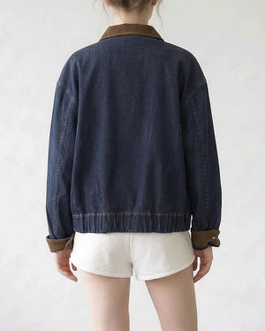 Raw Denim Workwear Jacket