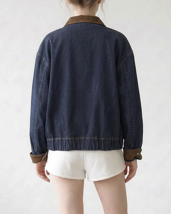Raw Denim Workwear Jacket