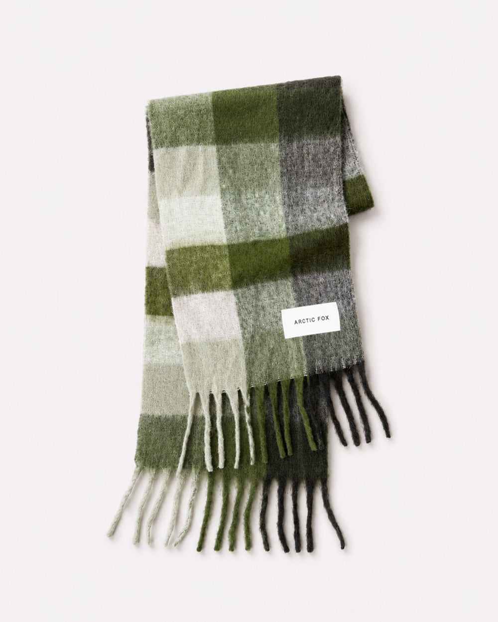 The Reykjavik Scarf - Mossy Greens