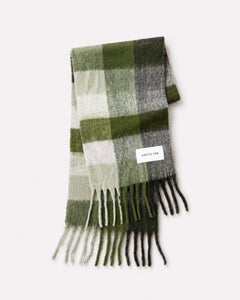 The Reykjavik Scarf - Mossy Greens
