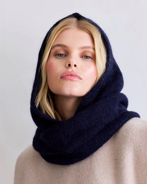 The Alpaca Hooded Scarf