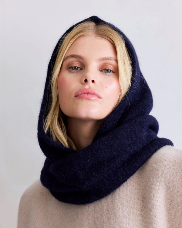 The Alpaca Hooded Scarf