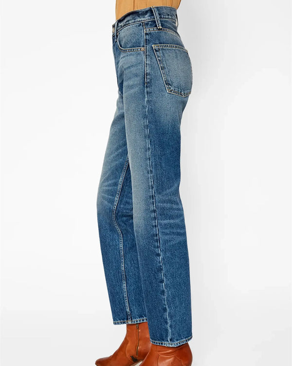 Slacker High Rise Relaxed Straight Jeans