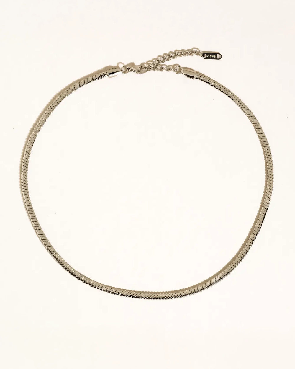 Silver Snake Chain Necklace