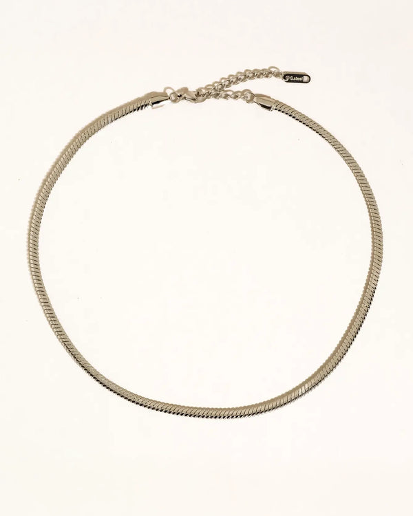 Silver Snake Chain Necklace