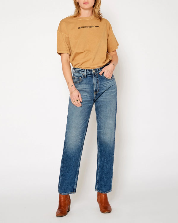 Slacker High Rise Relaxed Straight Jeans