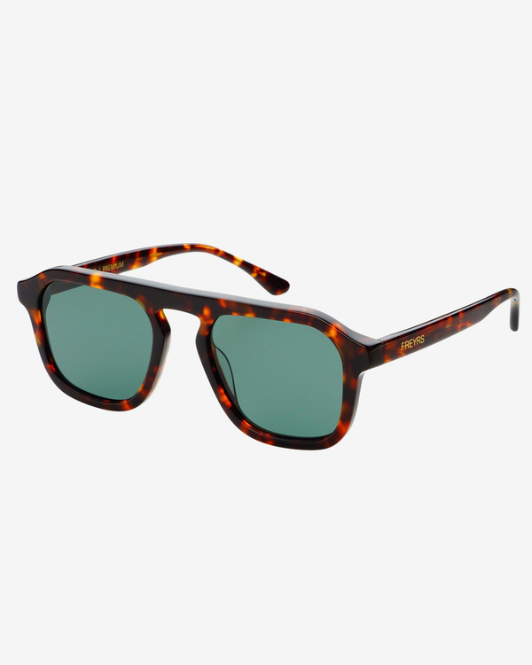 Addison Aviator Sunglasses - Tortoise