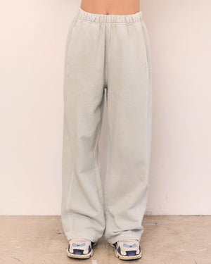 Cotton Wide Leg Sweats