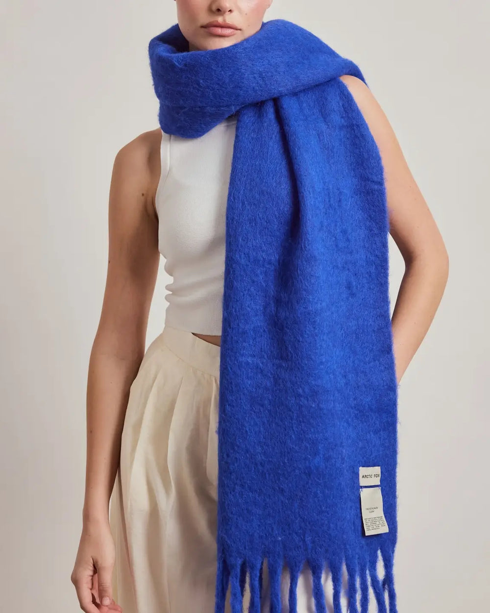 The Reykjavik Scarf - Rws Wool - Electric Blue