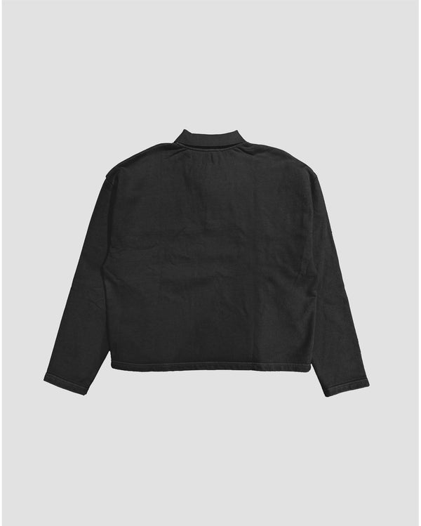 Cotton Rugby Collared Shirt - Acid Wash