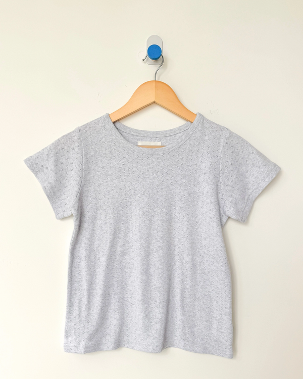 Pointelle Babe Tee
