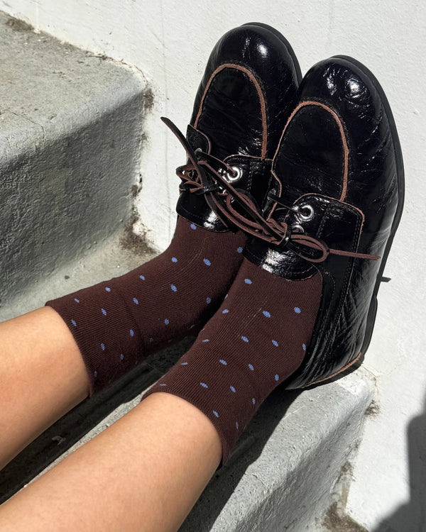 Polka Dot Sneaker Socks