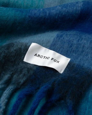 The Reykjavik Scarf - Blue Check